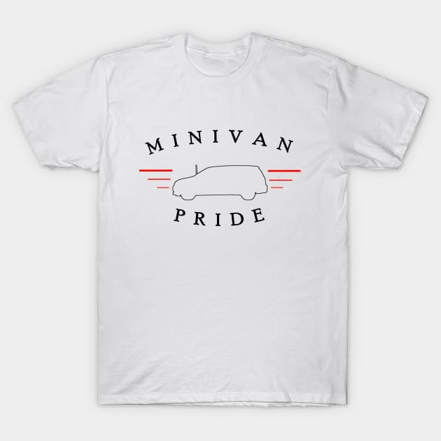 MINIVAN PRIDE T-Shirt by DR.TEE